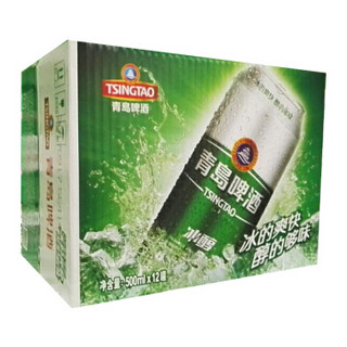 TSINGTAO 青岛啤酒 冰醇系列 10度 500ml*12听