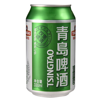 青岛啤酒tsingtao清爽8度330ml24听