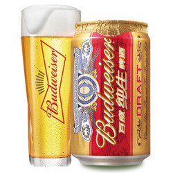 Budweiser 百威纯生啤酒330ml*24听 *2件