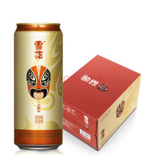 雪花啤酒（Snowbeer）11.5度 脸谱 花脸 500ml*12听 整箱装