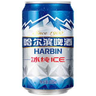 HARBIN 哈尔滨 冰纯啤酒