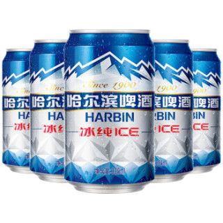 HARBIN 哈尔滨 冰纯啤酒