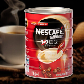 Nestlé 雀巢 1+2系列 速溶咖啡 原味 罐装