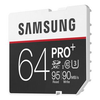 SAMSUNG 三星 64GB UHS-1 Grade 3(U3) Class10 SD存储卡
