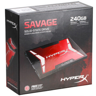 金士顿(Kingston)HyperX Savage系列 SATA3 固态硬盘