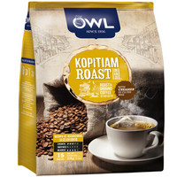 OWL 猫头鹰 二合一速溶白咖啡 25g*15条 *2件 +凑单品