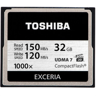 TOSHIBA 东芝 EXCERIA CF存储卡 32GB