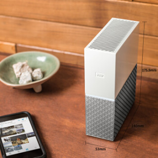 WD 西部数据 My Cloud Home 个人云存储设备 单盘