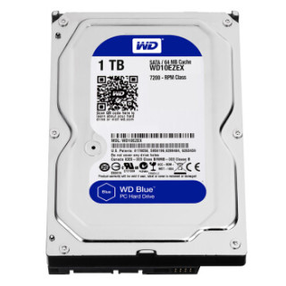 Western Digital 西部数据 蓝盘系列 1TB 3.5英寸 台式机硬盘 (7200rpm、SMR)WD40EZRZ