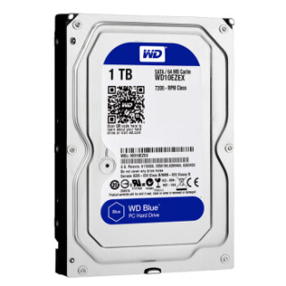 Western Digital 西部数据 蓝盘系列 1TB 3.5英寸 台式机硬盘 (7200rpm、SMR)WD40EZRZ