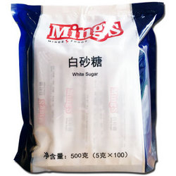 Mings 铭氏 咖啡糖包  独立包装  5g×100条 *9件