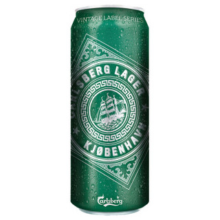 Carlsberg 嘉士伯 复古限量罐 啤酒 500ml*12听