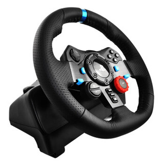 Logitech 罗技 G29 游戏赛车方向盘 黑色