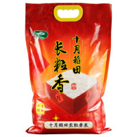 十月稻田 长粒香米 5kg *2件+凑单品