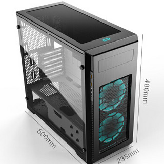 PHANTEKS 追风者 515PTG 钢化玻璃RGB ATX机箱