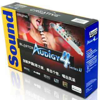 CREATIVE 创新 Sound Blaster Audigy 4 II 声卡