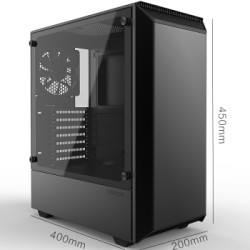 PHANTEKS 追风者 P300 标准版 机箱 黑色