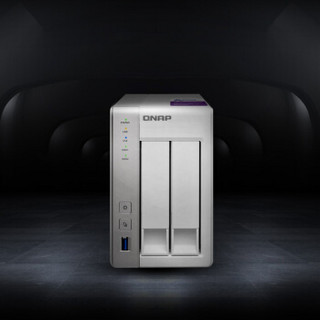 QNAP 威联通 TS-231P 2盘位NAS（AL212、1GB）