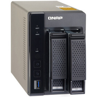 QNAP 威联通 TS-253A 2盘位NAS（赛扬N3150、4GB）