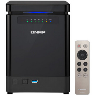 QNAP 威联通 TS-453Bmini 4盘位NAS（J3455、4GB）