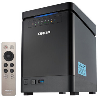 QNAP 威联通 TS-453Bmini 4盘位NAS（J3455、4GB）