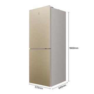 Electrolux 伊莱克斯 EBE2102GD 双门冰箱 215升