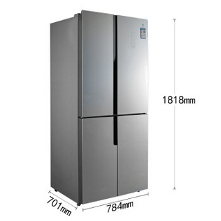 Electrolux 伊莱克斯 EQE4206GD 十字对开门冰箱 425升