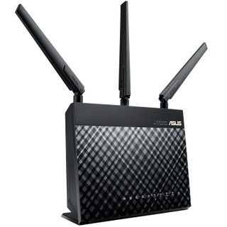 ASUS 华硕 RT-AC1900P 1900M 千兆双频 WiFi 5 家用路由器 黑色