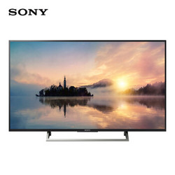 SONY 索尼 KD-49X7500E 49英寸 4K超清液晶电视