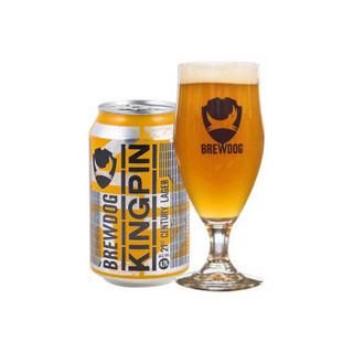 酿酒狗（Brewdog）英国 原装进口 精酿狗国王拉格啤酒