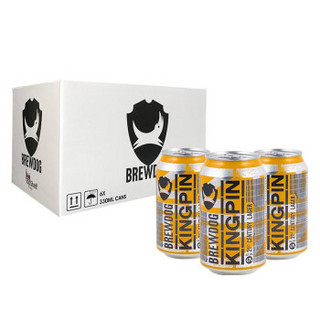 酿酒狗（Brewdog）英国 原装进口 精酿狗国王拉格啤酒