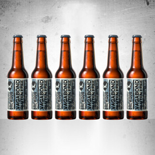 酿酒狗（Brewdog）英国 原装进口 精酿狗流浪者的淡啤酒 330ml*6瓶