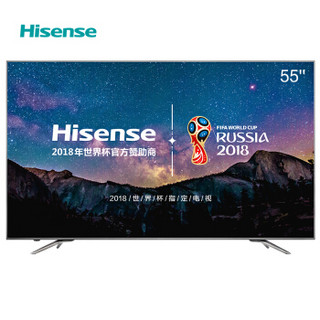 历史低价、限天津、宁夏、内蒙：Hisense 海信 LED55EC750US 55英寸 4K 液晶电视