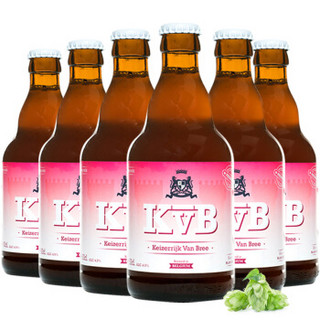 Keizerrijk 布雷帝国 玫瑰红啤酒 精酿 啤酒 330ml*6瓶 整箱装 比利时进口