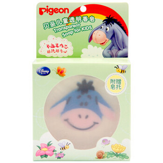 pigeon 贝亲 儿童透明香皂 80g 