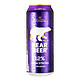 BearBeer 豪铂熊 原装进口 豪铂熊（BearBeer）豪铂熊12°浓烈啤酒 500ml*24听整箱装