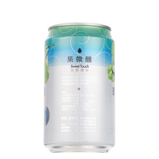 TAIWAN BEER 台湾啤酒 果微醺 白葡萄味啤酒 330ml*6听