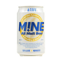 台湾啤酒 MINE全麦啤酒 330ml*6听 麦香独特 口感清爽