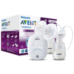 飞利浦 AVENT 新安怡 SCF303/01 自然系列 双边电动吸奶器