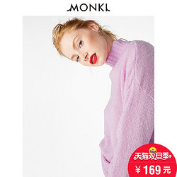 MONKI 2017年秋冬 羊毛混纺高领宽松版型女式