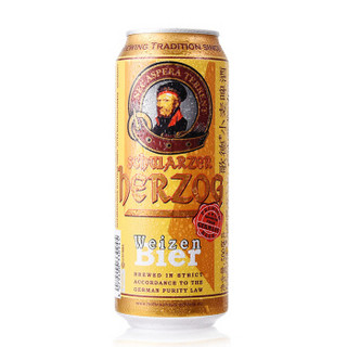 Schwarzer Herzog 歌德 德国进口小麦啤酒500ml*24听整箱装