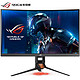  ASUS 华硕 ROG 玩家国度 PG27VQ 电竞显示器（165Hz、G-Sync、1800R、RGB幻彩联动）　