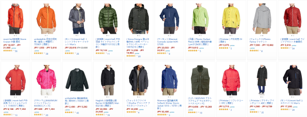 日本亚马逊 精选男款运动户外服饰专场(含Mammut、Mont-bell等)