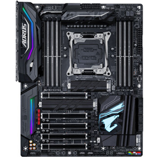 技嘉（GIGABYTE）X299 AORUS Gaming 9 主板 +英特尔 酷睿 十核 i9-7900X 板U套装