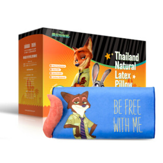 TAIPATEX 疯狂动物城系列 翩翩公子 乳胶儿童枕