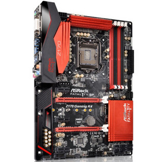 华擎（ASRock）Z170 Gaming K4主板( Intel Z170/LGA 1151 )