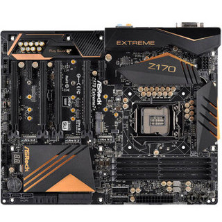 华擎（ASRock）Z170 Extreme7+主板（ Intel Z170/LGA 1151）