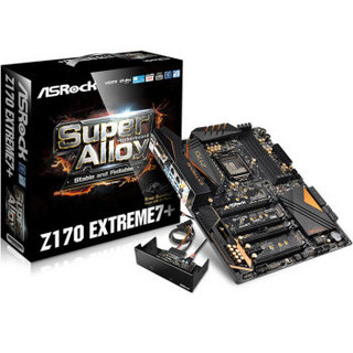 华擎（ASRock）Z170 Extreme7+主板（ Intel Z170/LGA 1151）