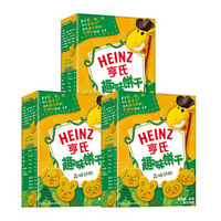 再降价：Heinz 亨氏 婴幼儿动物趣味饼干 70g*4盒