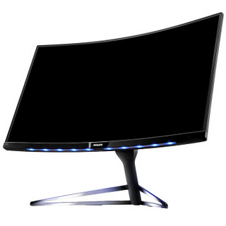 PHILIPS 飞利浦 328M6FJMB 31.5英寸 VA曲面电竞显示器（2560x1440、144Hz、FreeSync、1800R）